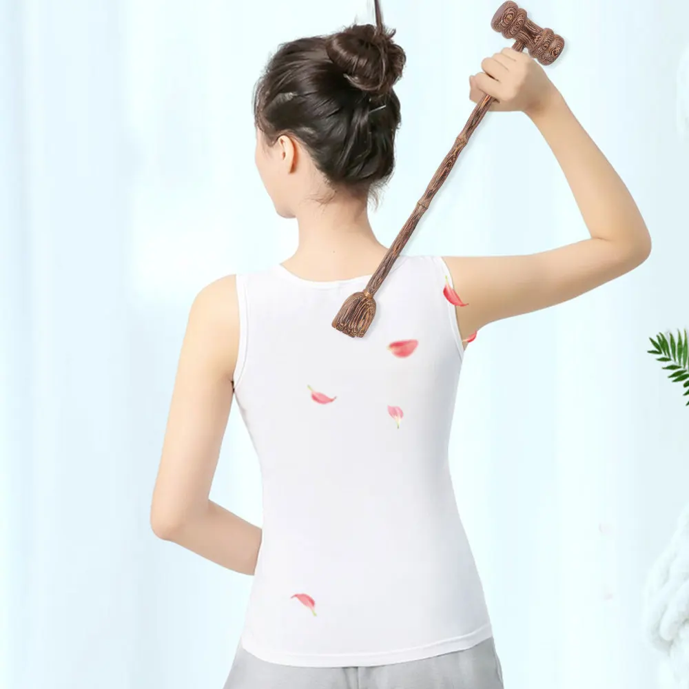 2 шт. двойного назначения подушка Массажер для тела с двойной головкой молоток