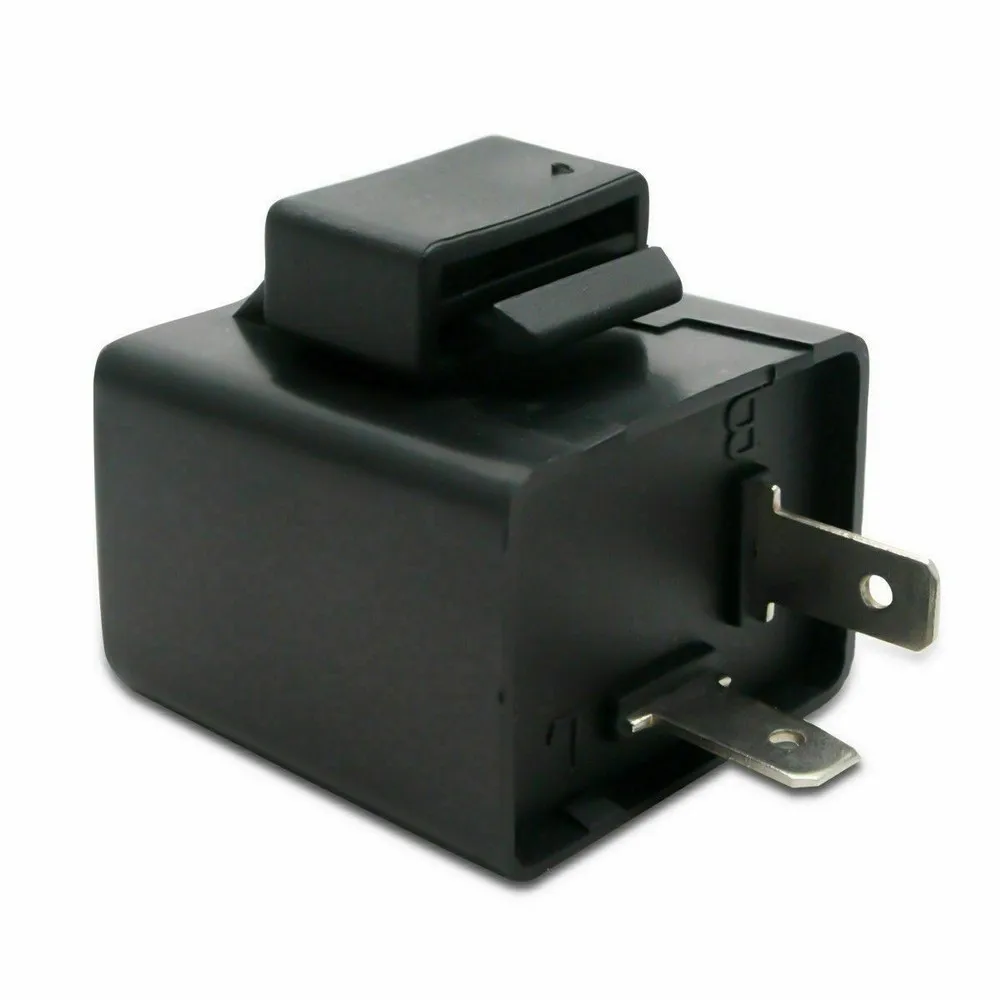 

2-контактный светодиодный индикатор, проблесковое реле 12 В, Универсальный светодиодный индикатор поворота для мотоцикла