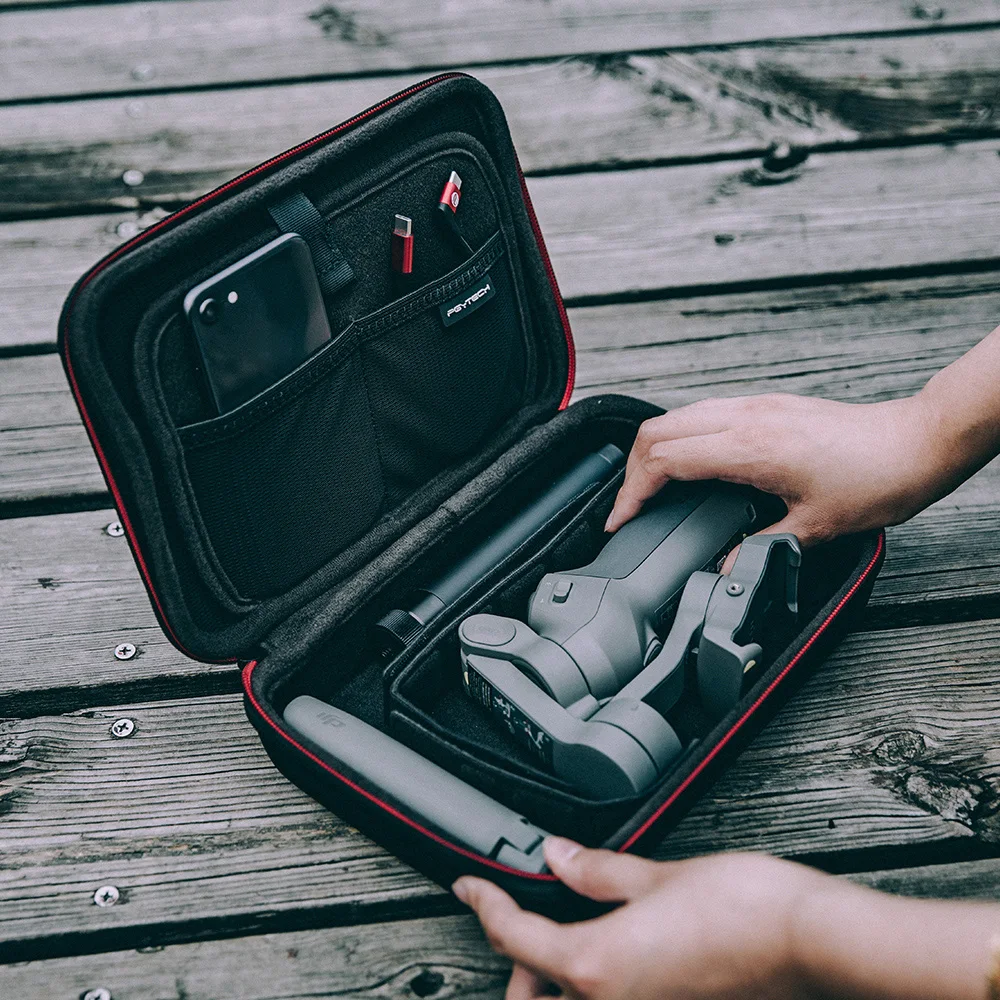 PGYTECH DJI Osmo Mobile 3 переносной легкий чехол для хранения Action Gopro Hero 7/6 аксессуары