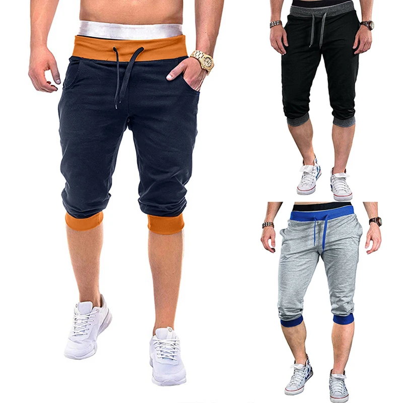 

Summer Casual Shorts Men Striped MAn& en's Sportswear Short Sweatpants Jogger Breathable Trousers Boardshorts Man Drop Shipping