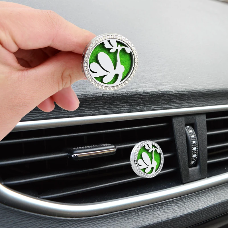 30 мм нержавеющая сталь + сплав автомобильный диффузор эфирного масла оптовая