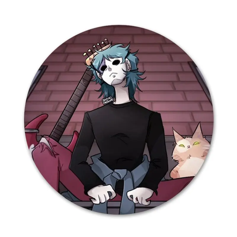 Салли уход за кожей лица игровой значок брошь заколка аксессуары для одежды