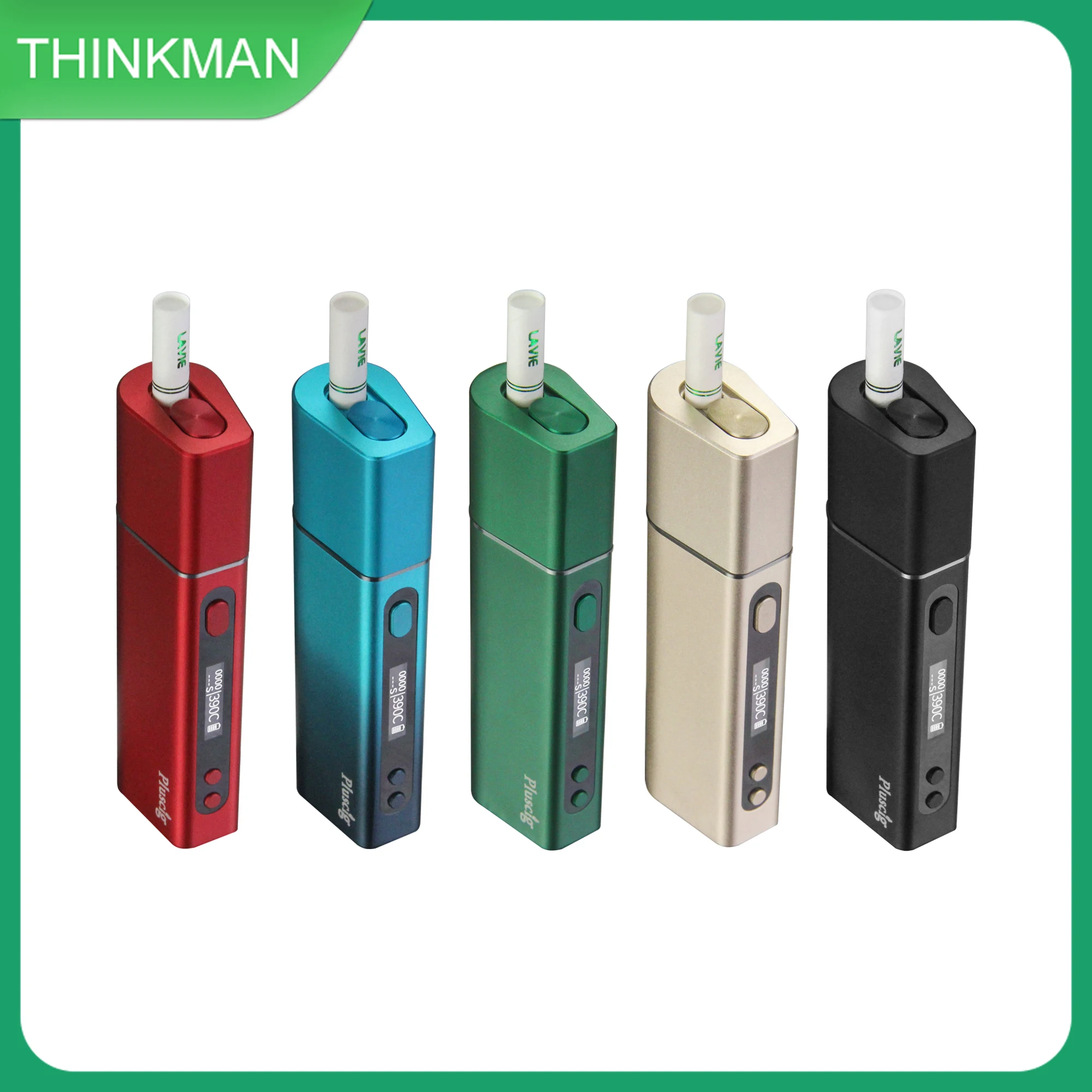 

PLUSCIG S9 3500mah Iqo Device Heat Without Burn Continuously 40-50 Sticks for Iqosstick Heets Stick