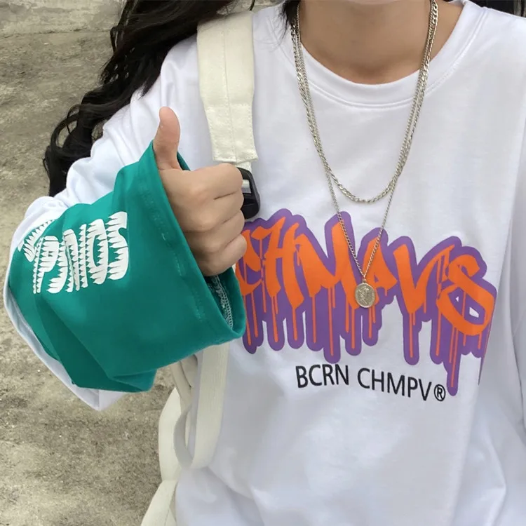 

Cheap wholesale 2021 spring summer autumn new fashion casual woman t-shirt lady beautiful nice women Tops female Ay1472