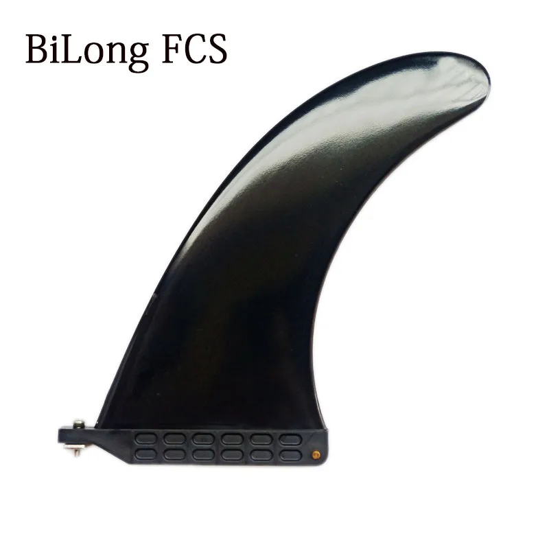 Плавники для серфинга 9 дюймов надувные плавники черный Лонгборд США box