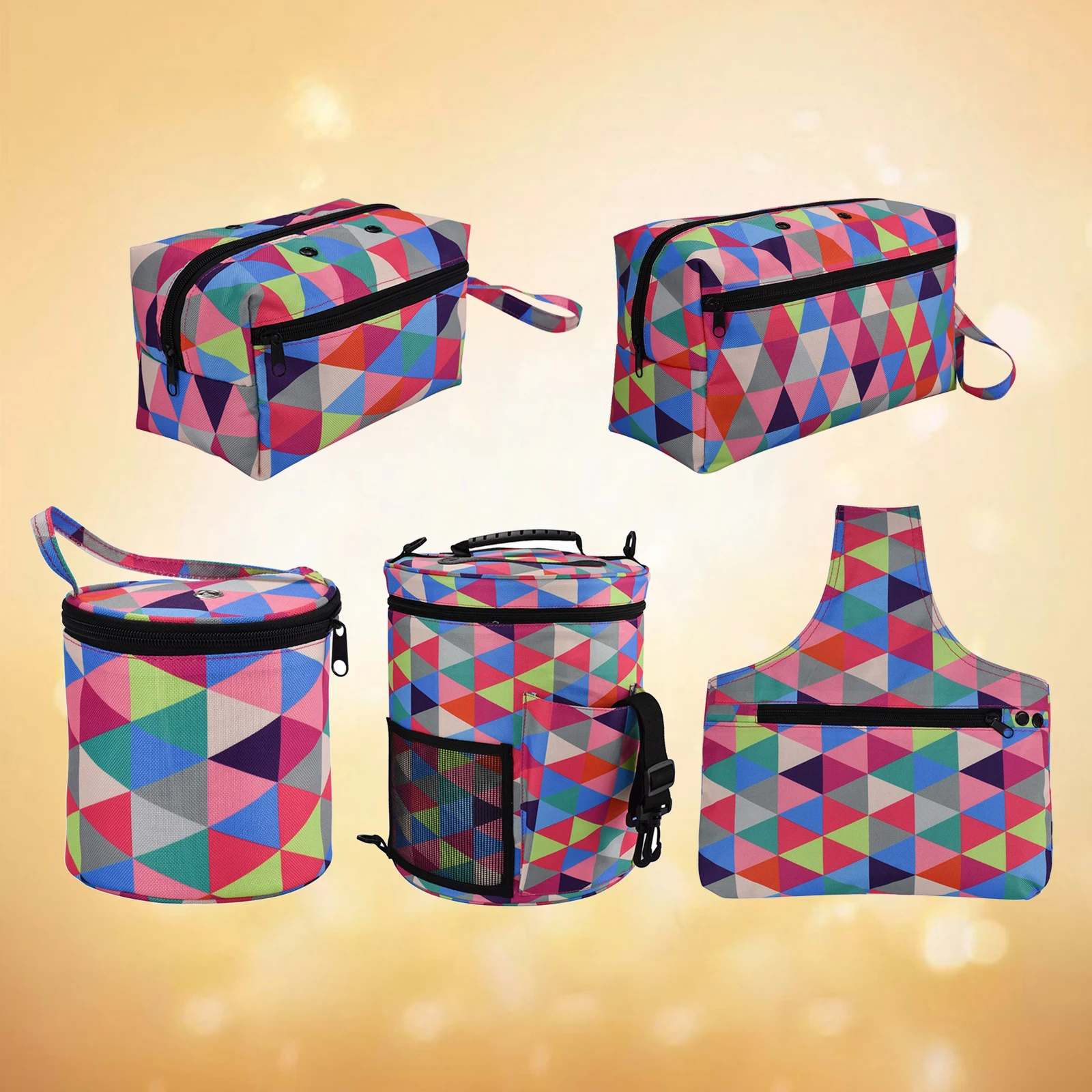 

Вязальная сумка для хранения пряжи, сумка-дозатор, ведро Органайзер, держатель для косметики, сумка для вязания, аксессуары для рукоделия