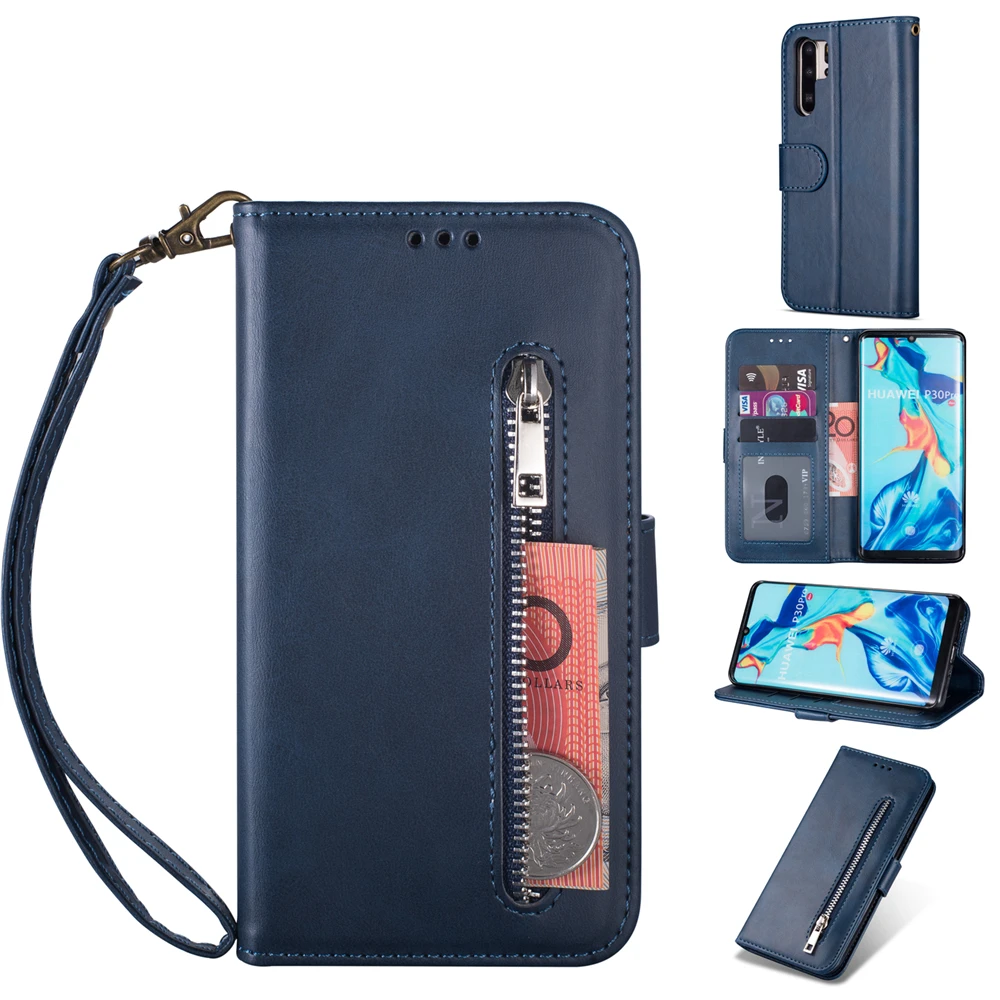 Для huawei P30 P20 mate 20 10 Pro Lite чехол из телячьей кожи задняя крышка 3 слота для карт