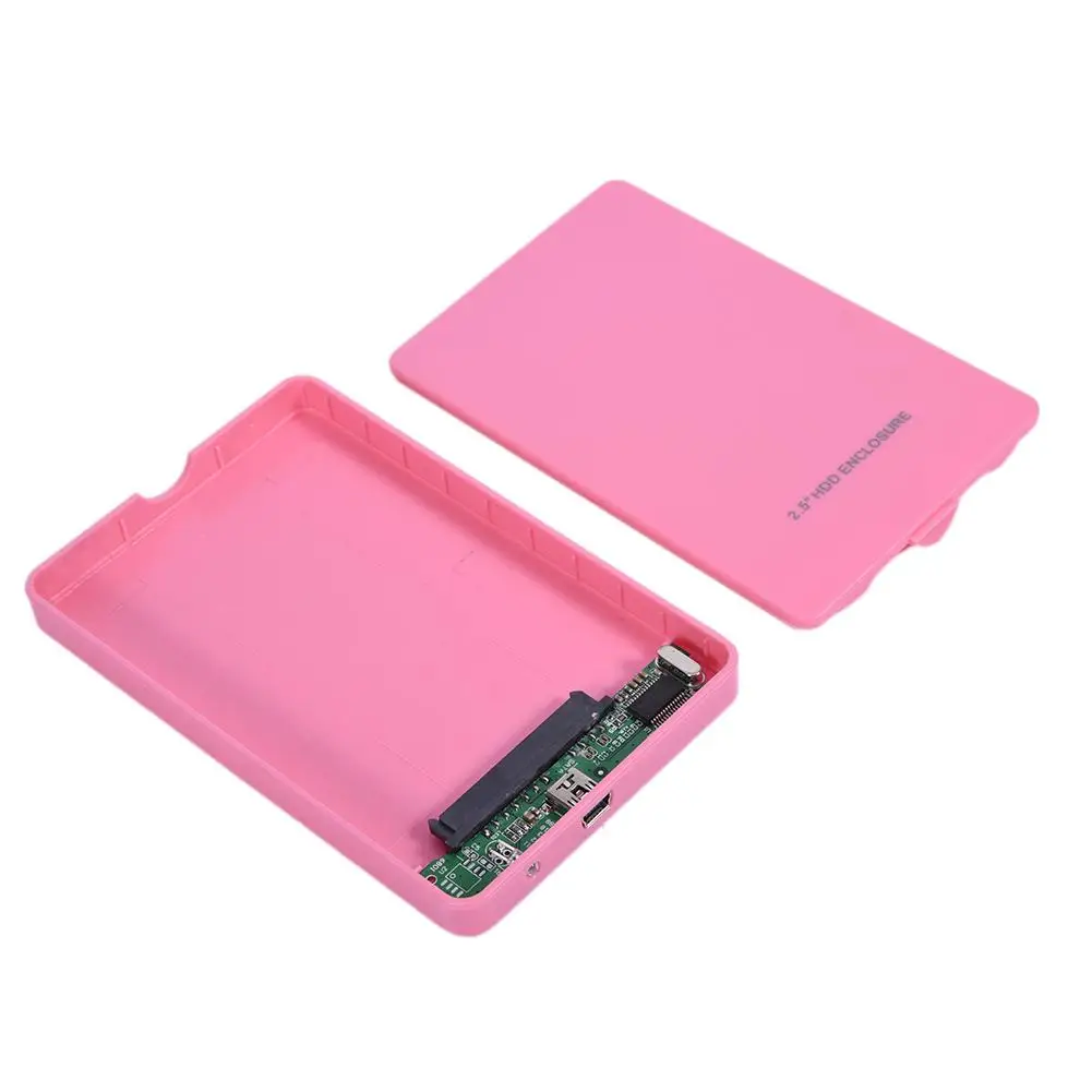 2," жесткий диск коробка для XP/Win7/Win8 LINU и MAX Sata к USB жесткий диск Корпус USB 2,0 внешние диски