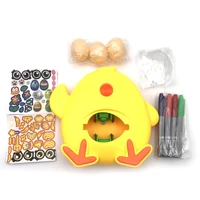 happy easter egg decoration set easter diy painted eggs painting game drawing board kit crafts child education toys