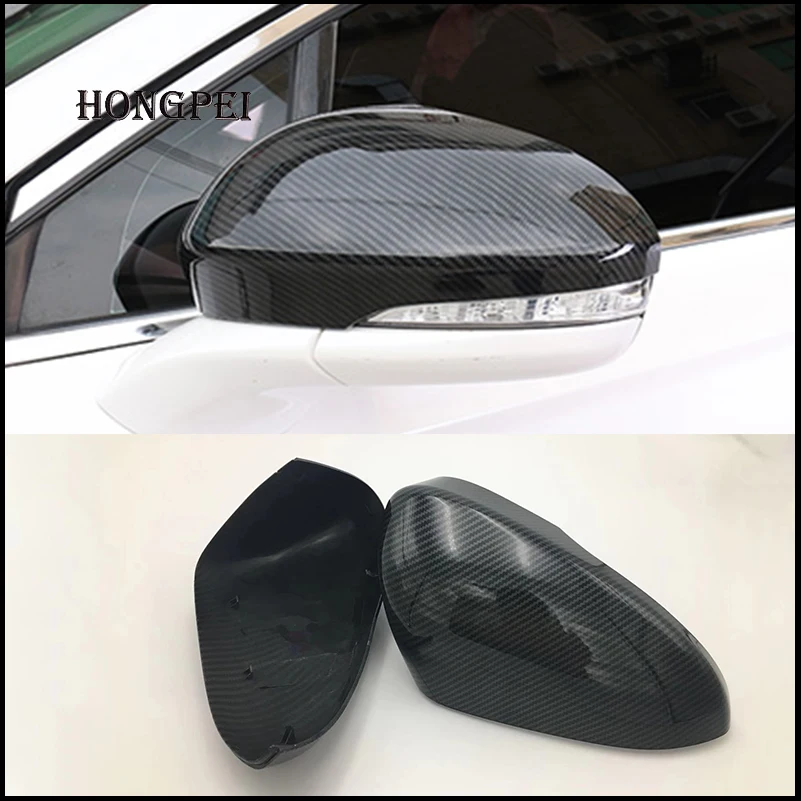 Накладка на зеркало заднего вида для Ford Mondeo 2013 2014 2015 2016 2017 ABS из углеродного