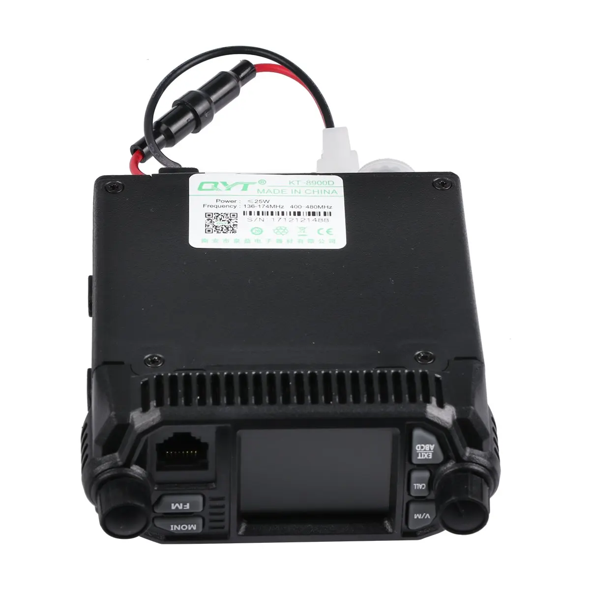 KT-8900D Color Screen Walkie Talkie 200 Channels VHF/ UHF FM Vehicle Mounted Radio Transceiver  Wireless Speaker  Transceiver