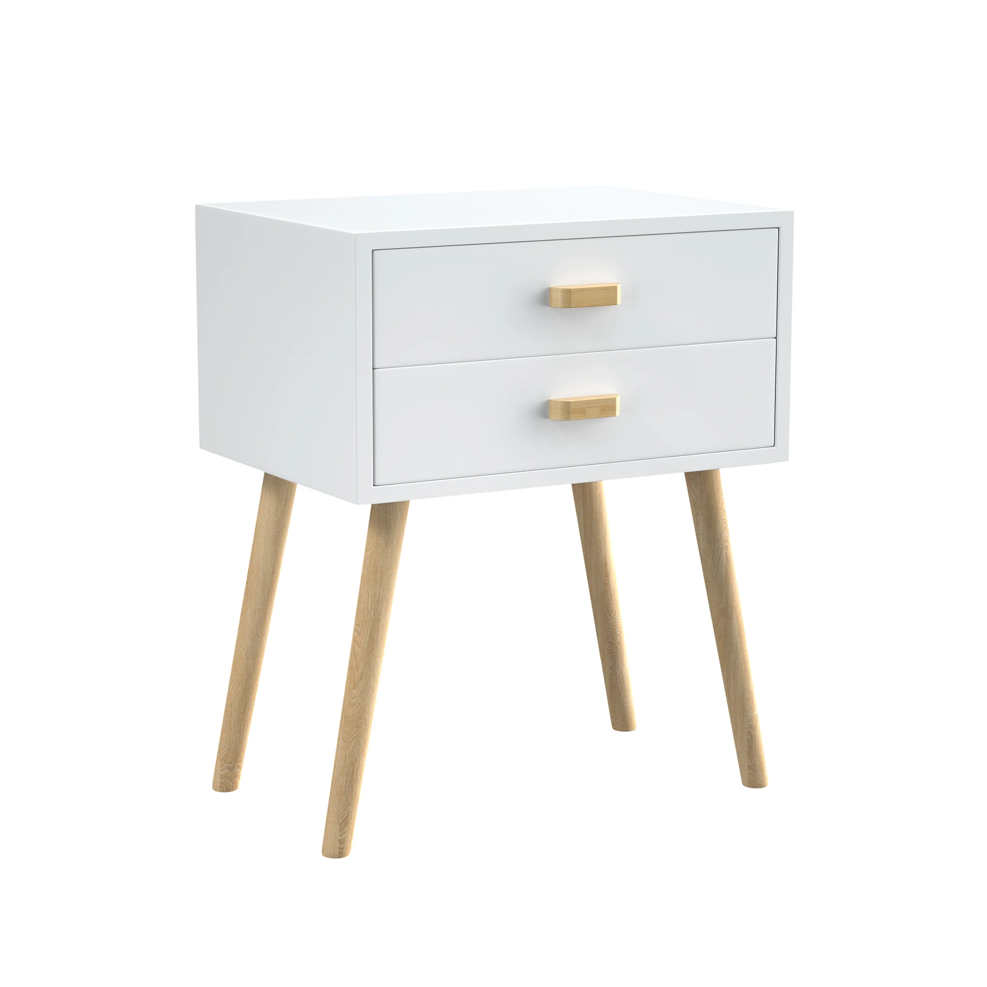 

Двухцветная тумбочка прикроватный столик с ящиками подходит для спальни гостиной прикроватный столик