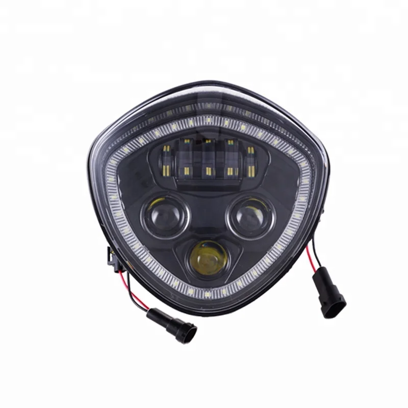 

LED Motorcycle Headlight High Low Beam For Victory Cross-Country Motorcycle Headlight Assembly