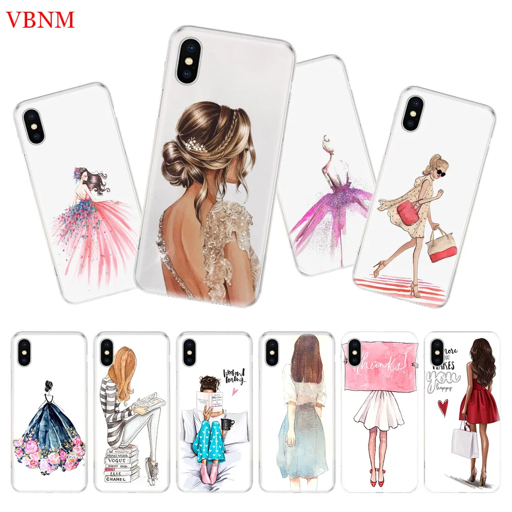 Чехол на заднюю панель для телефона чехол iPhone 7 8 6 6S Plus X 10 Ten XS MAX XR 5 5S SE Art Fashion Shell