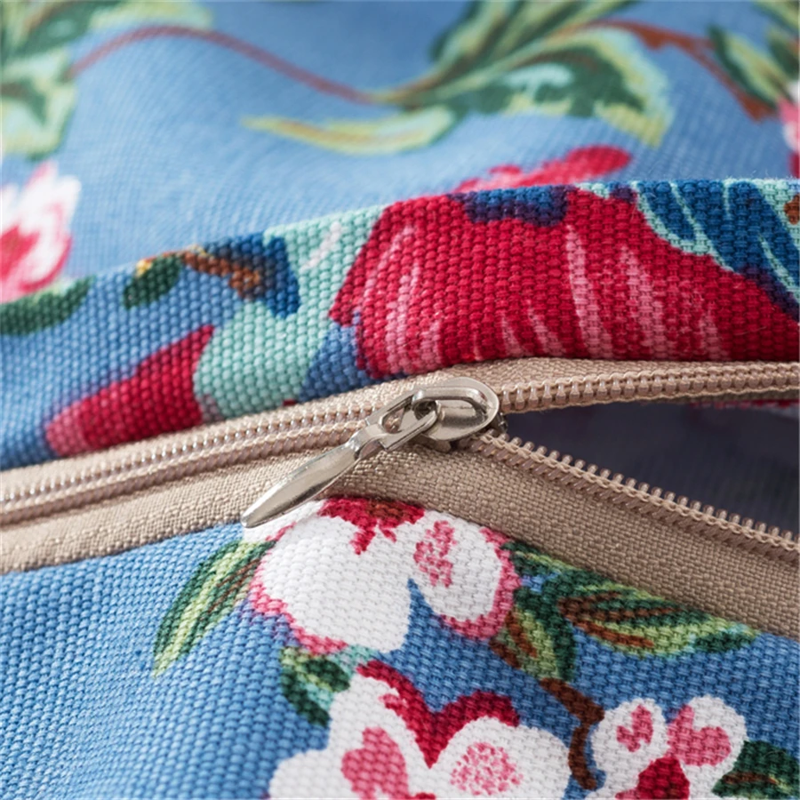 Декоративная подушка с птицей диваны линия чехол уютное украшение цветочный