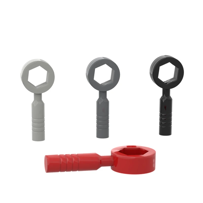 BuildMOC совместимые с сборными элементами 55300 круглый ключ для строительных блоков