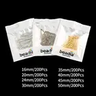 Металлические шпильки с плоской головкой, шпильки для глаз, иглы для рукоделия, аксессуары для изготовления ювелирных изделий, 200 дюйма, 20, 25, 30, 35, 40, 45, 50 мм