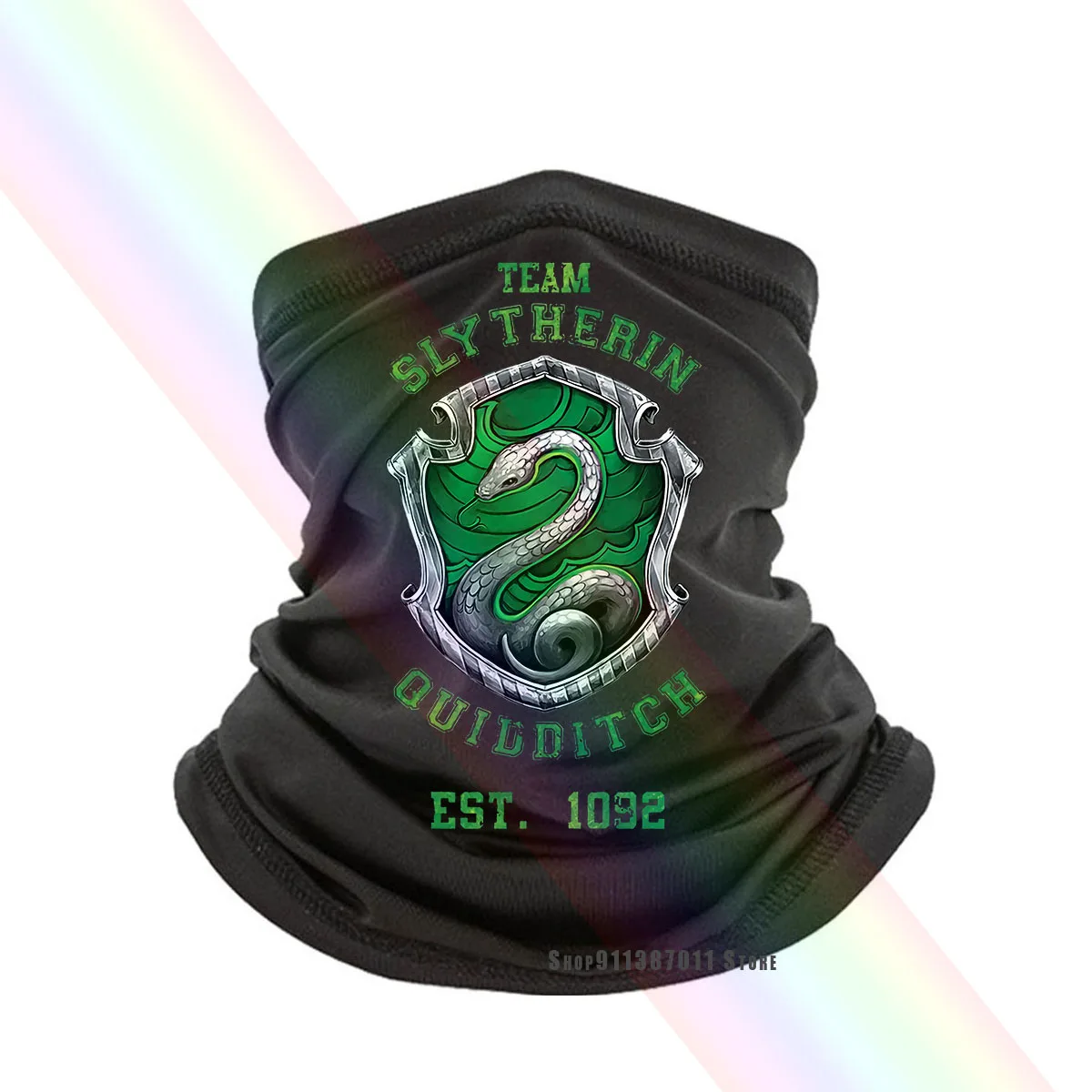 Маска бандана шарф Квиддич Паровая слизериновая маска Вдохновленный Дизайн Топ |