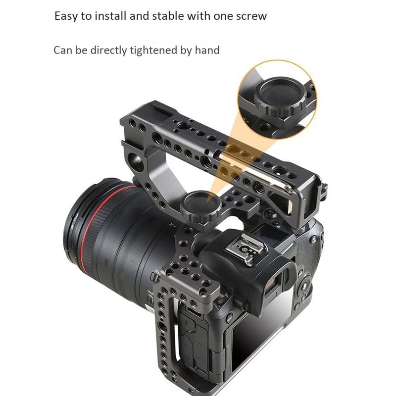 

Mamen S1-L1 Rabbit Cage Handle CNC Camera Extension Accessories Support 1/4 and 3/8 Threaded Camera Handles