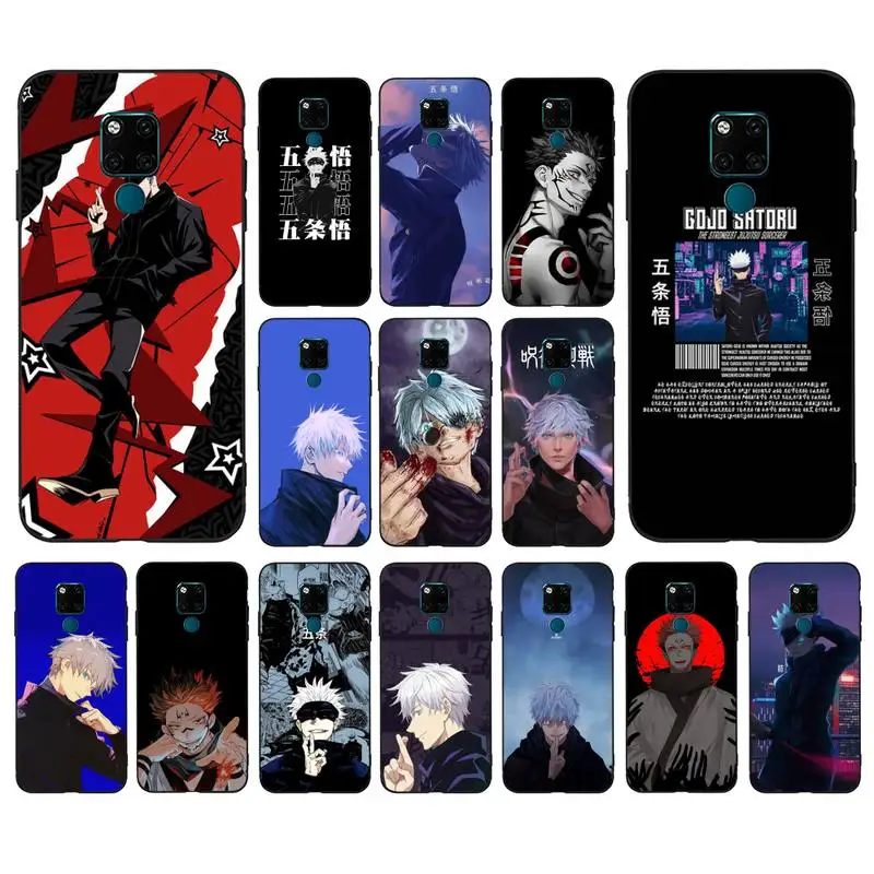 

MaiYaCa Anime Jujutsu Kaisen Gojo Satoru Phone Case for Huawei Mate 20 10 9 40 30 lite pro X Nova 2 3i 7se