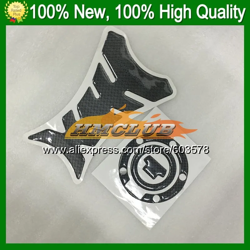 3D углеродного волокна Танк Pad для YAMAHA YZFR1 00 01 02 03 YZF R1 YZF1000 YZF-R1 2000 2001 2002 2003 CL269 3D газа Кепки стикеры наклейки