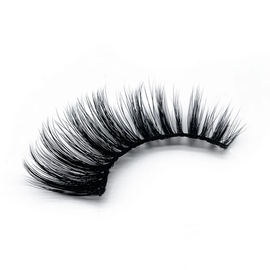 New Arrival 1 Pair 3D Mink Eyelashes Natural Handmade High Volume Eyelash Extension Thick Soft Eye Lashes SD-07 | Красота и здоровье