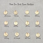 Нежное ожерелье с подвеской-диском, многослойное ожерелье для мамы и дочки, женское ювелирное изделие, подарок 10 мм, 18 дюймов