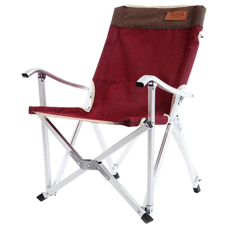 구매 야외 레저 소파 초경량 알루미늄 합금 접이식 의자 가정용 휴대용 오후 휴식 의자 안락 의자 등 차