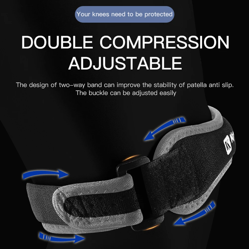 Регулируемая Колено коленной чашечки сухожильная скобка Ремешками до колена