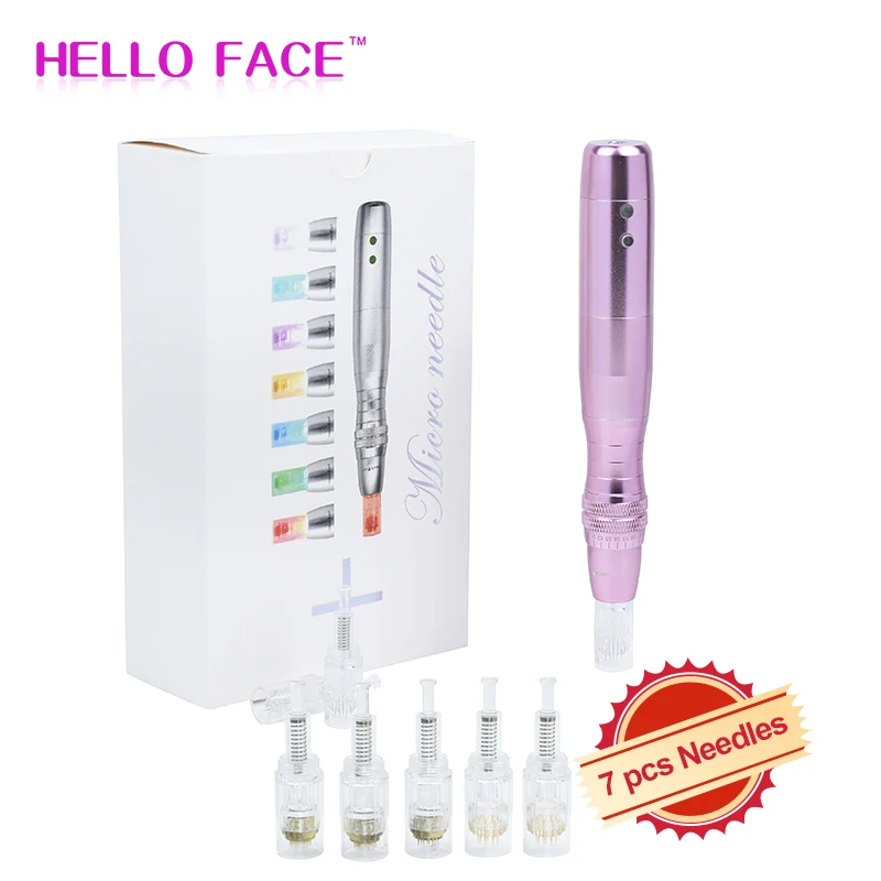 Здравствуйте уход за кожей лица Коллаген инъекции дермы перезаряжаемая Дерма