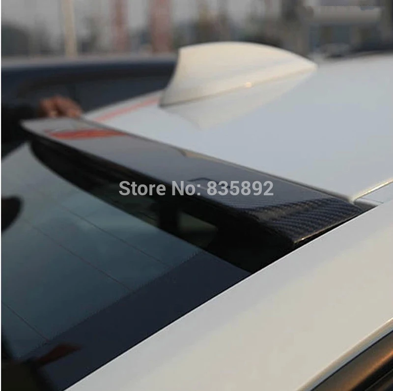 

Carbon fiber AC style back window spoiler auto rear roof spoiler wing rear up spoiler wing for BMW 3 series F30 F35 2013+