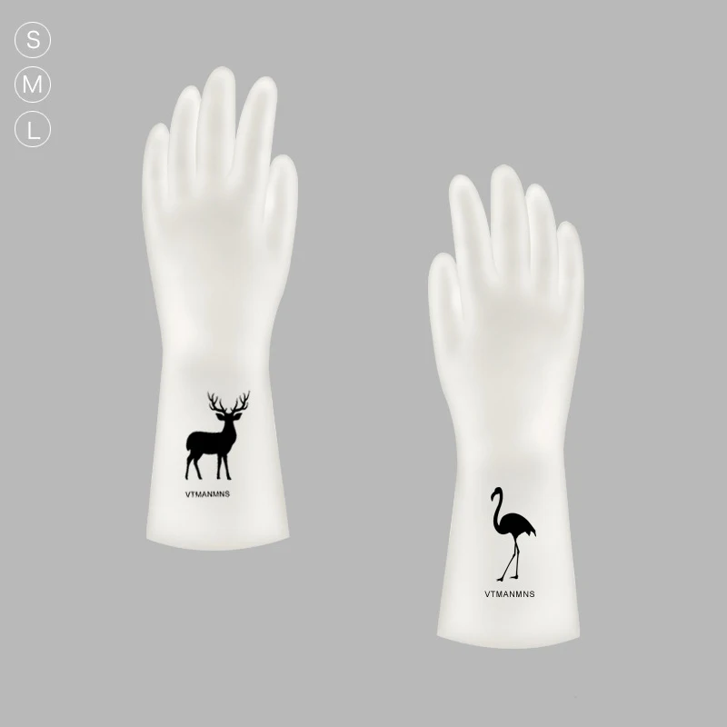 1 пара силиконовые перчатки для мытья посуды | Дом и сад