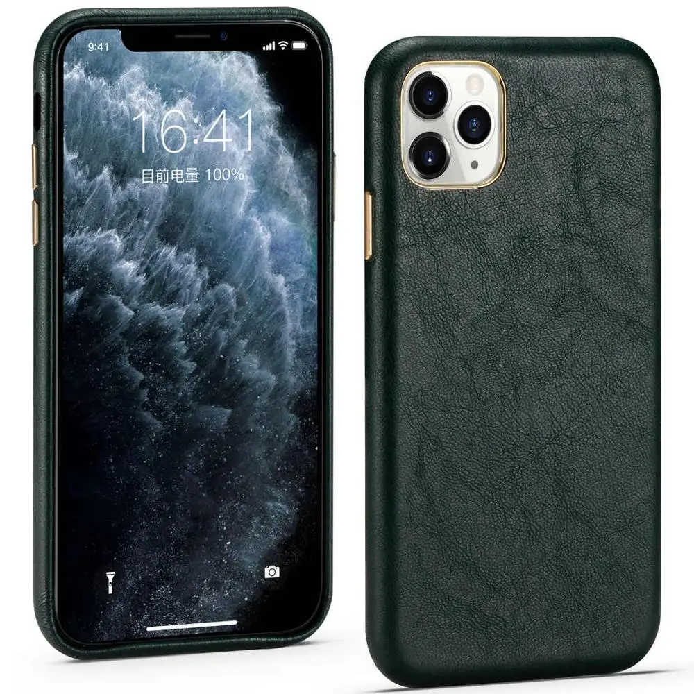 Роскошный кожаный чехол для телефона iPhone 11 Pro MAX XSMAX XR XS X 8 7 Plus Ультратонкий из