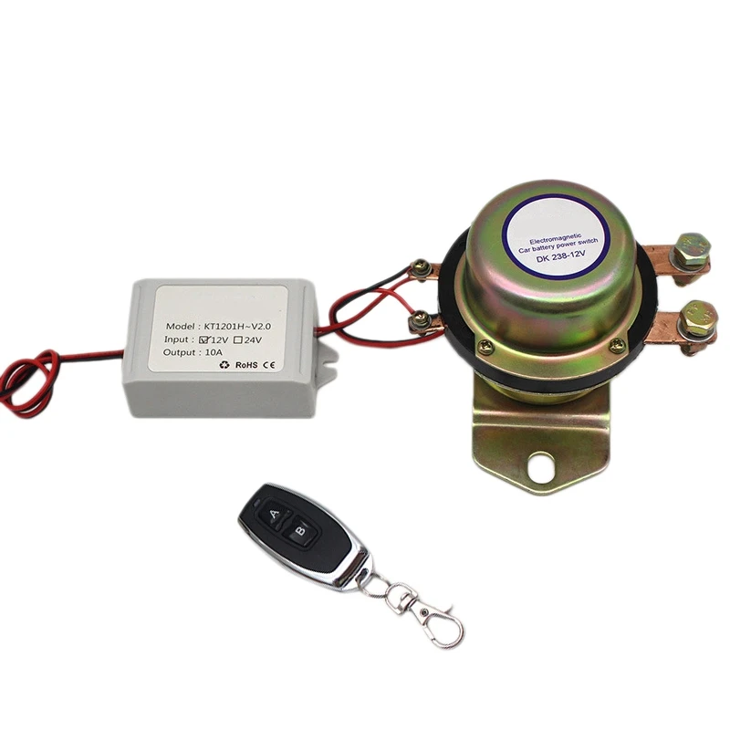 Электромагнитный выключатель автомобильного аккумулятора 12 В постоянного тока