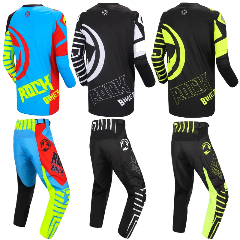 Набор для мотокросса ROCK BIKER набор внедорожный спортивный костюм MX мотовездехода