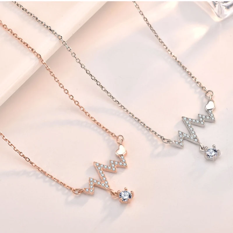 925 стерлингового серебра с покрытием из золота 14к блестящее циркониевое волна