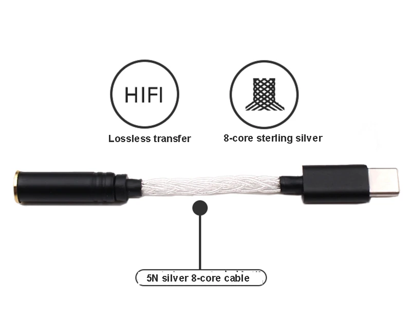 USB Type C к 3 5 мм 4 2 Hifi стерео аудио адаптер для зарядки разъем наушников с