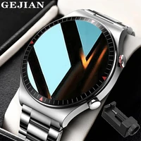gejian bluetooth call smart watch men women smartwatch for xiaomi huawei ios phone recording 4g memory card luxury fitness watch