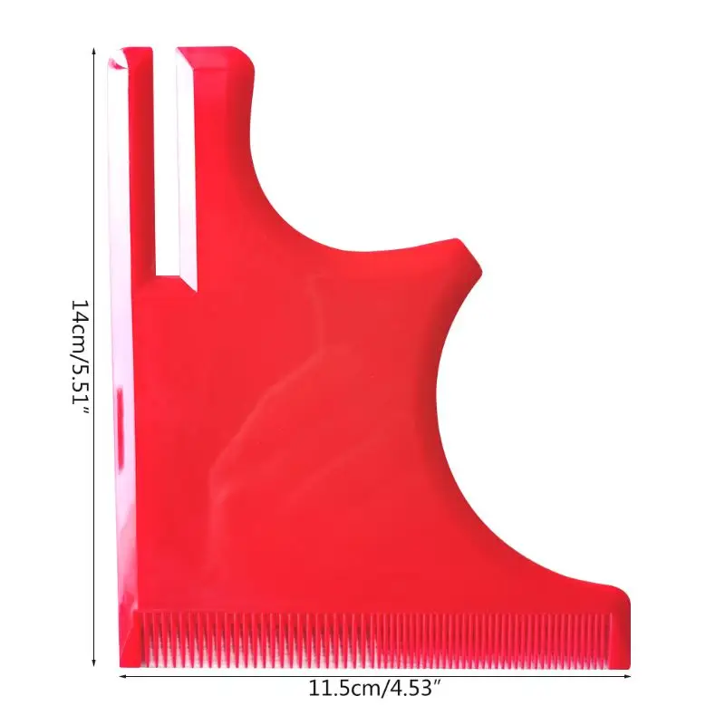 

Men's Beard Combs Shaping Styling Template Comb Salon for Hair Trim Beards DIY Tool Home Use