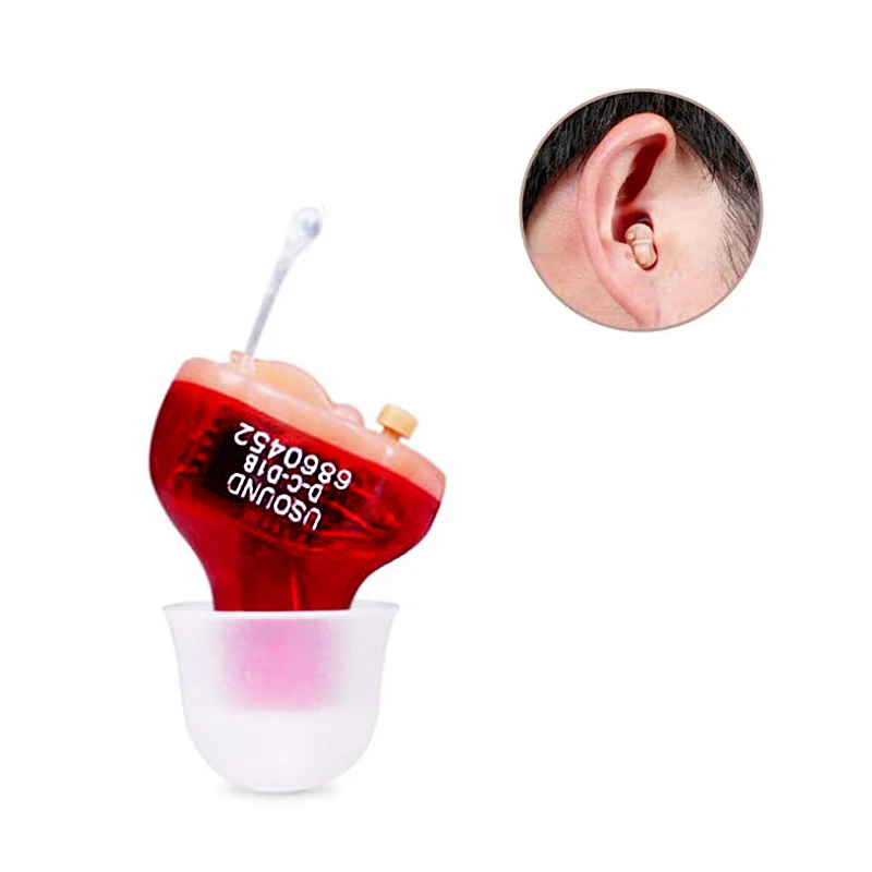 Right Ear 6 каналов мини в канале слуховой аппарат цифровой беспроводной слуховой аппарат усилители невидимые CIC слуховые аппараты для пожилых людей - Цвет: Right Ear