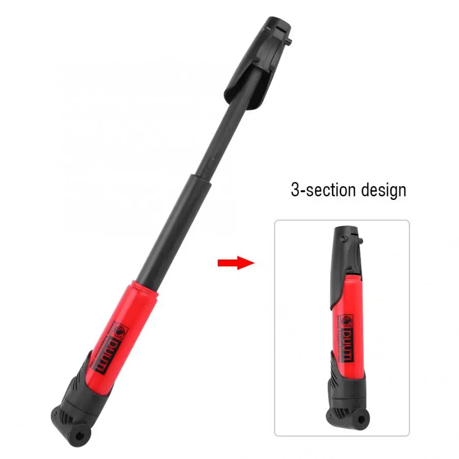 Велосипедный мини насос портативный высокопрочный воздушный велосипедный