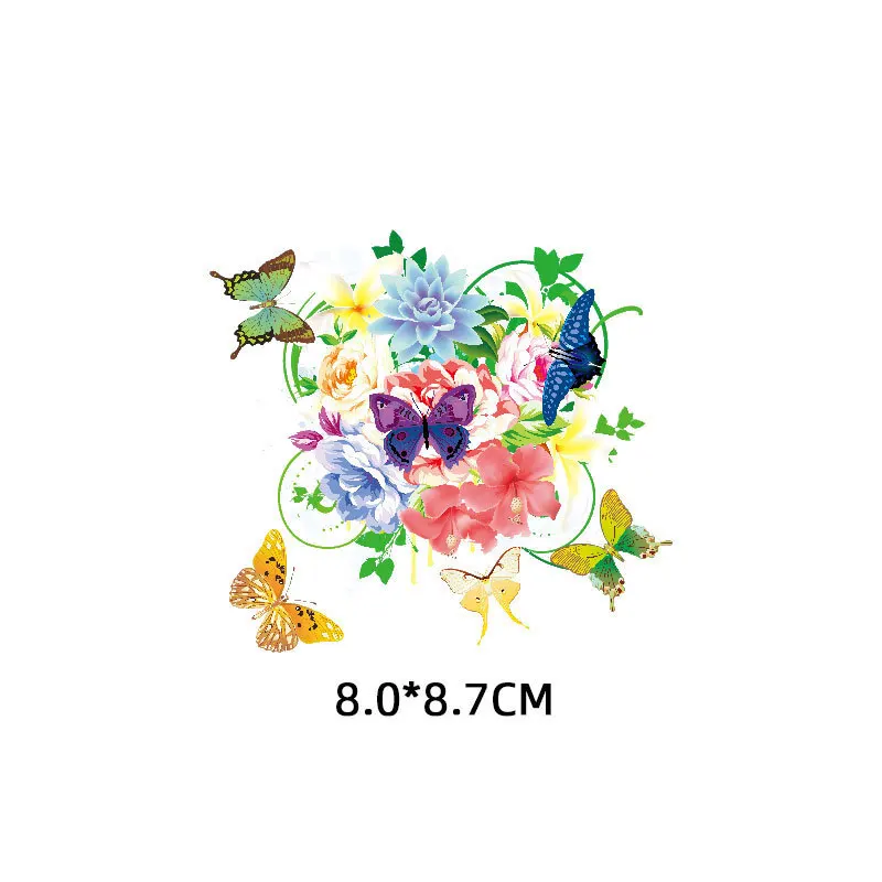 Утюжок для одежды Diy милый цветочный узор экологичный пластырь 2 шт.|Аппликации