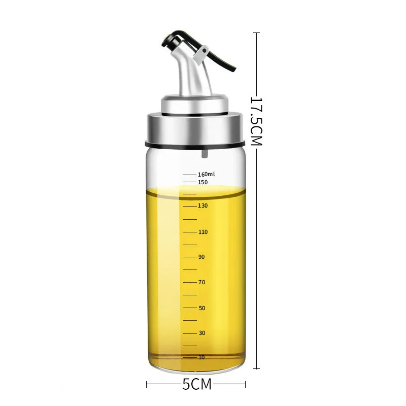 Большой масляный горшок стеклянная бутылка для масла соевый соус уксус