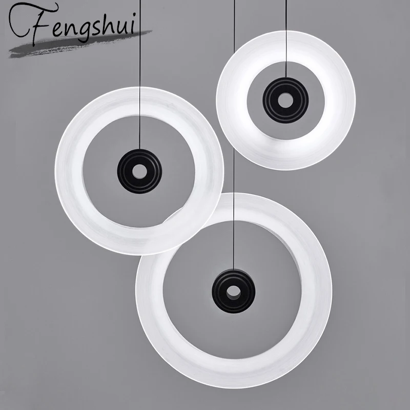 Железные подвесные светильники в скандинавском стиле освещение для гостиной