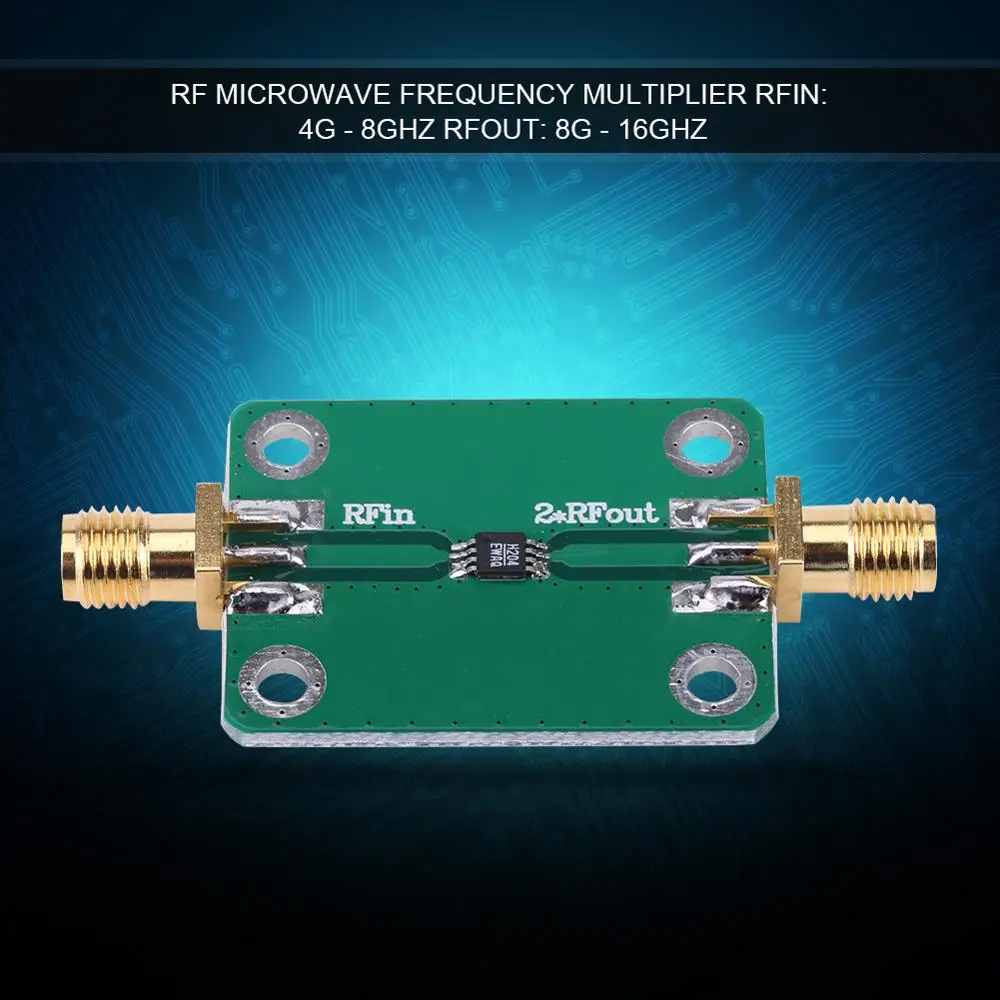 Двойной радиочастотный мультипликатор RFin 4G-8GHz RFout: 8G-16 GHz источники сигнала радиочастотный мультипликатор для радиочастотной амплитуды