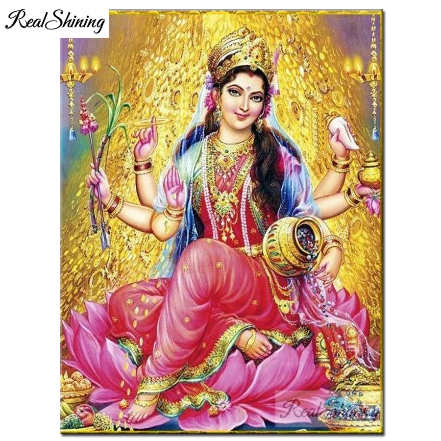 Алмазная вышивка сделай сам квадратная круглая 5D мозаика домашний декор Шива