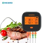 Цифровой термометр Inkbird для мяса, кухонный прибор для измерения температуры, Wi-Fi, с щупами, для духовки, барбекю