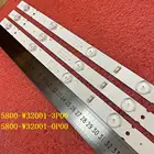 Светодиодная лента для подсветки Skyworth 32E3500 32E360E 32X3000 32E3000 32HX4003 5800-W32001-0P00 5800-W32001-3P00 05-20024A-04A, 3 шт.