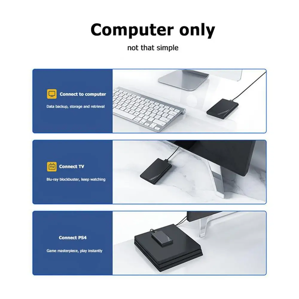 Корпус для внешнего жесткого диска ORICO 2521U3 2 5 дюйма SATA на USB 3 0|Жёсткие диски и