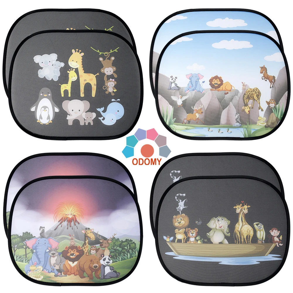 Автомобильные солнцезащитные оттенки креативного дизайна автомобильные